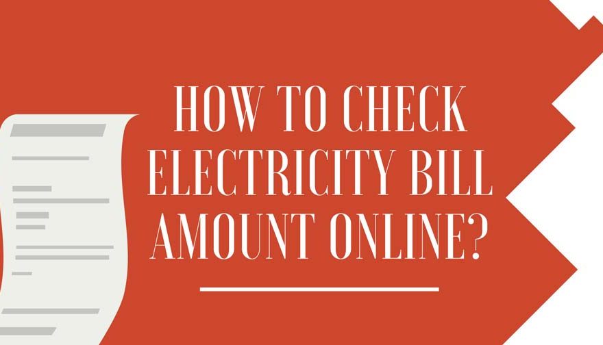 How to Check Electricity Bill Amount Online