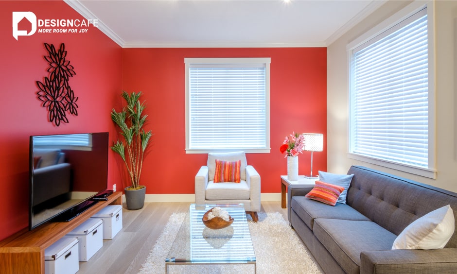 A Bright Red Wall Colour Can Lift Up Your Mood Instantly